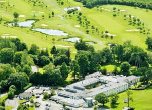 Aerial View Of Golf Area