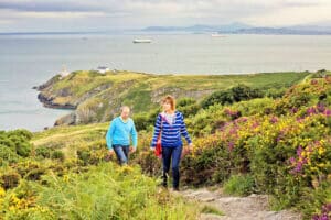 Couple Walking in Howth