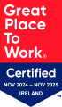 Great Place To Work Certified badge logo