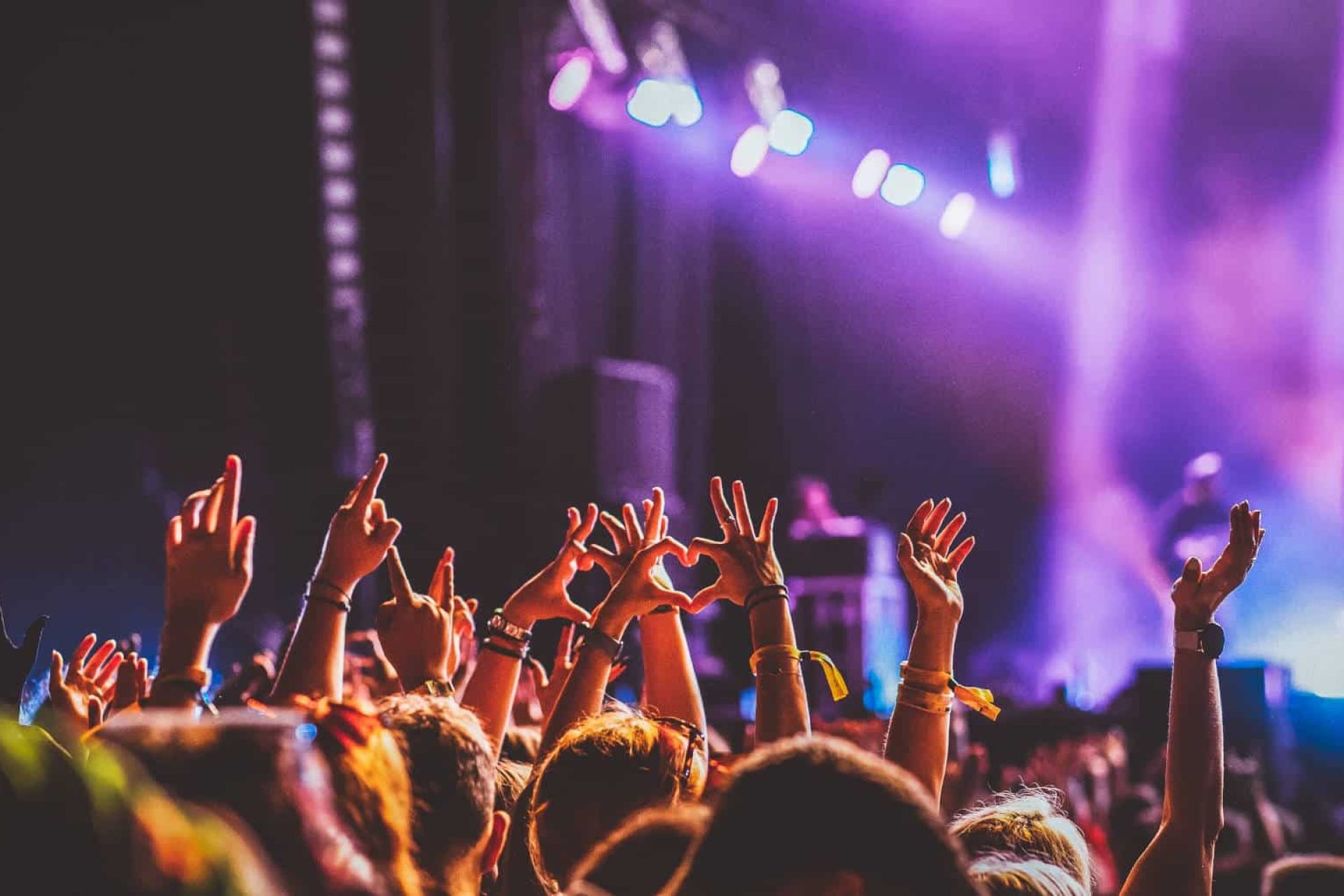 Crowd,Partying,Stage,Lights,Live,Concert,Summer,Music,Festival